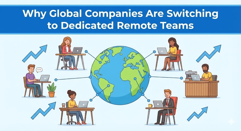 Why Global Companies Are Switching to Dedicated Remote Teams